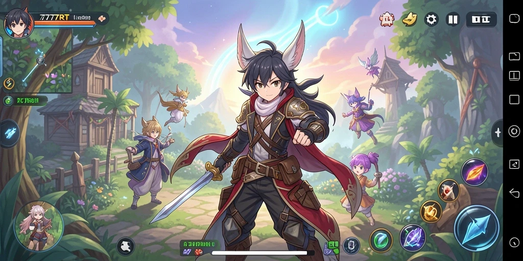 Tampilan menarik dari gameplay 777RT yang menyenangkan.