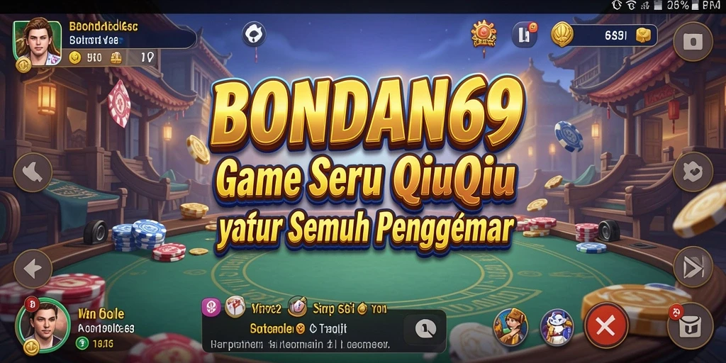 Tampilan gameplay seru BONDAN69 dengan pemain berkompetisi.