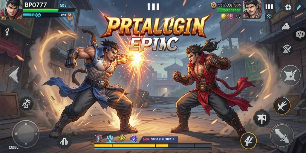 Tampilan gameplay BPO777 yang menegangkan dan mendebarkan.