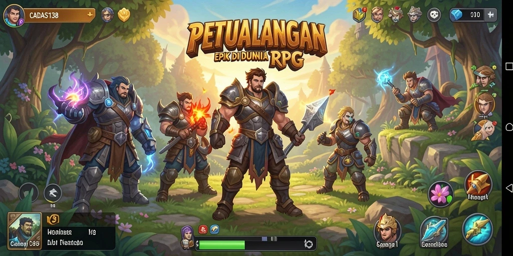Gameplay RPG fantastis dengan aksi yang mendebarkan.
