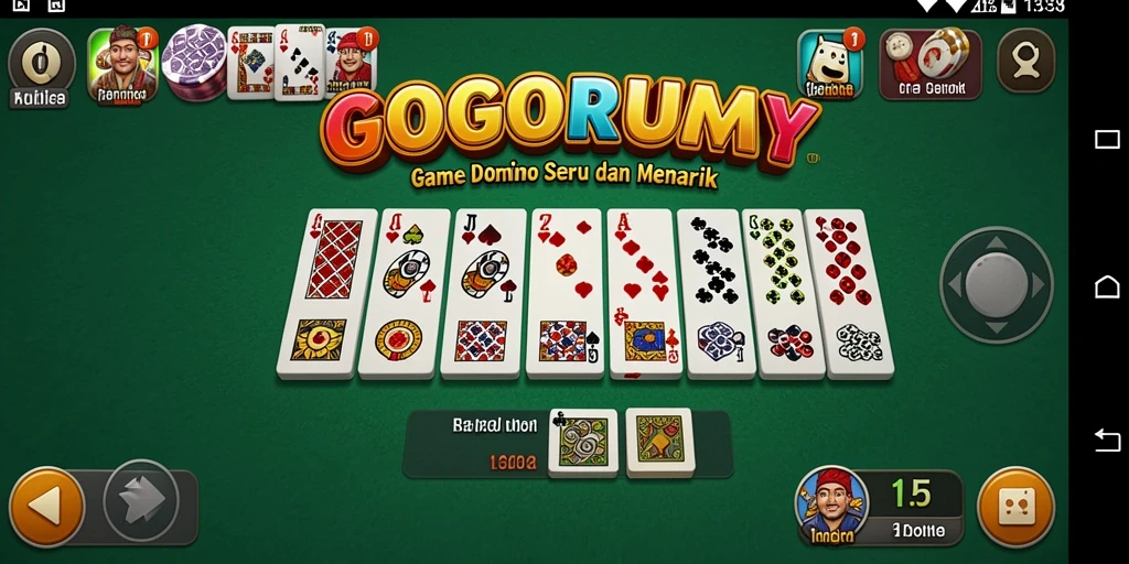 GOGORUMMY menampilkan gameplay seru dan interaksi menyenangkan antar pemain.