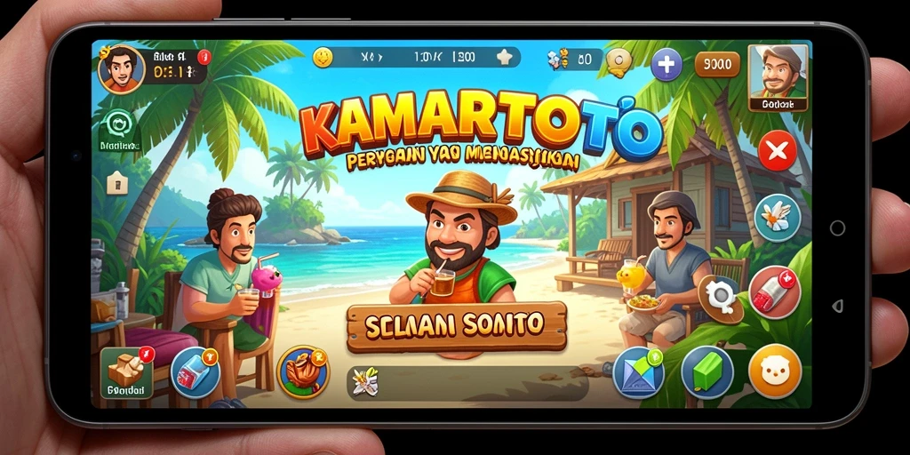 Tampilan gameplay KAMARTOTO yang menarik dan interaktif.