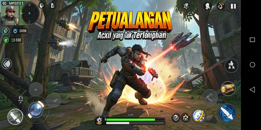 Tampilan gameplay MPO2121 yang penuh aksi dan seru.