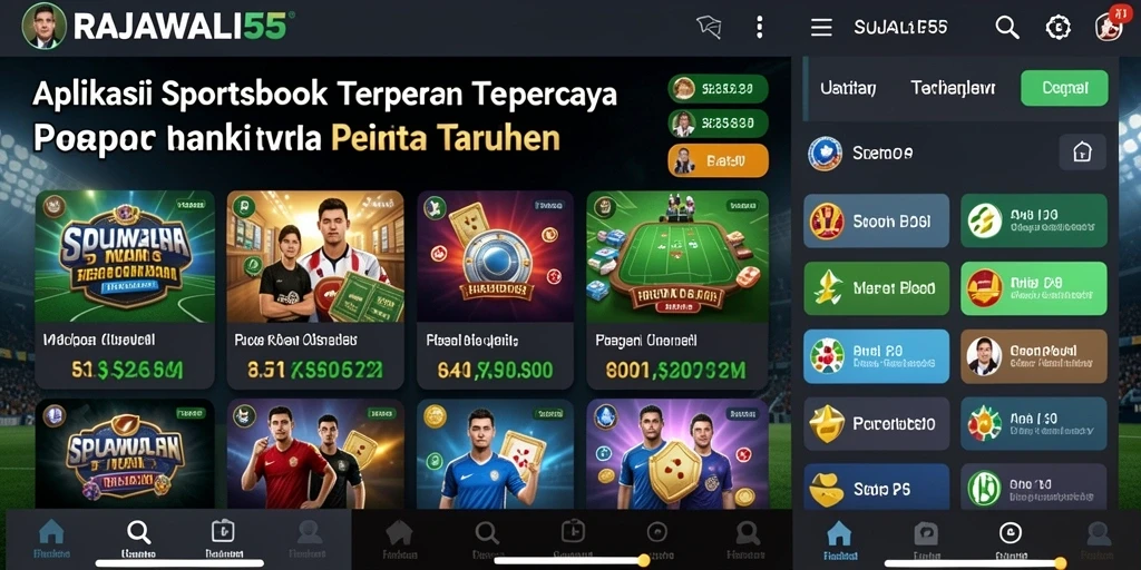 Screenshot utama RAJAWALI55 menampilkan gameplay menarik dalam taruhan olahraga.
