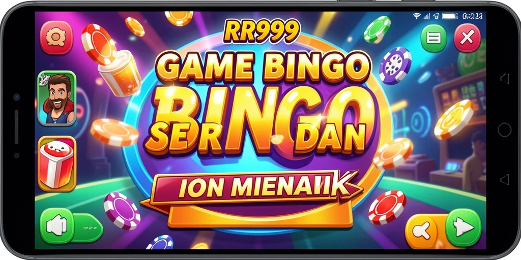 Tampilan gameplay Bingo yang seru dan interaktif dari RR999