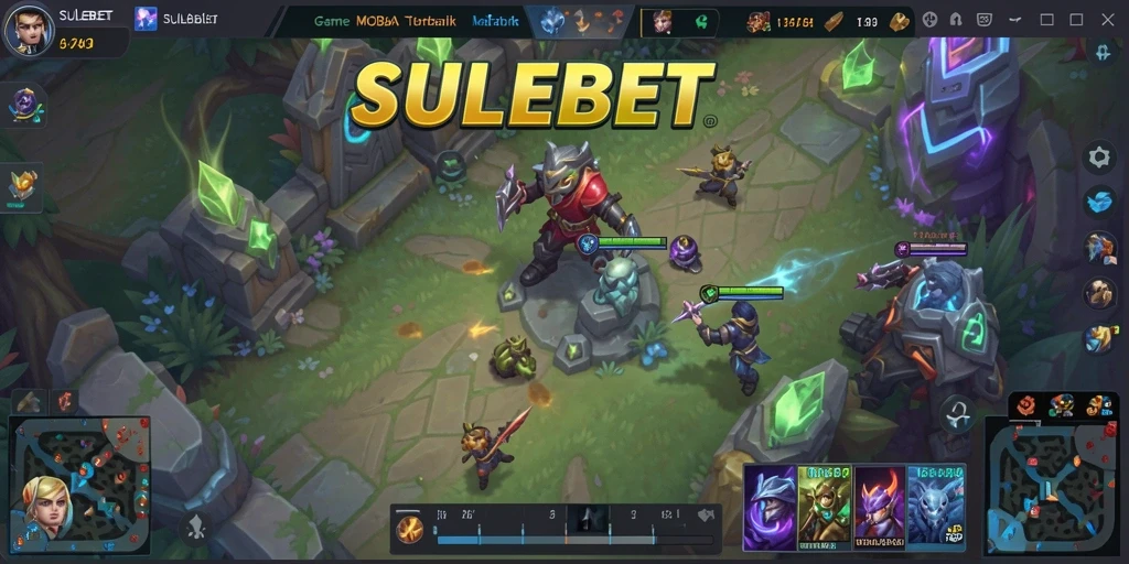 Tampilan gameplay intens di SULEBET dengan strategi tim yang mendebarkan.