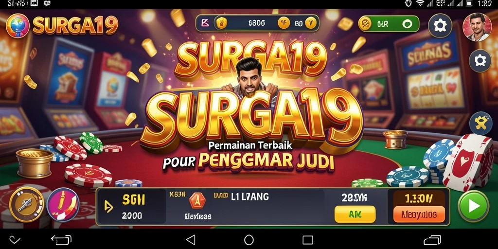 Tampilan gameplay Kasino di SURGA19 yang menarik dan interaktif.