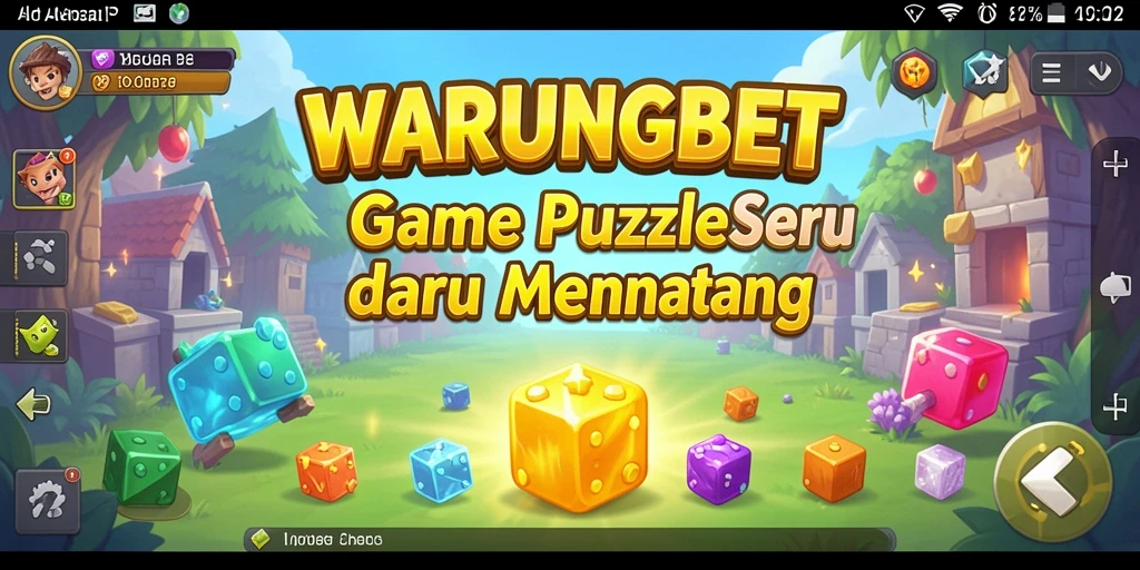 Tampilan gameplay menarik dari WARUNGBET saat menyelesaikan teka-teki Puzzle.